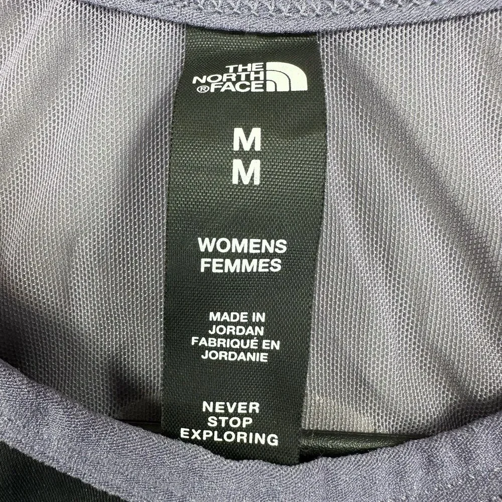 The‎ North Face Women's M Trailwear Sports Tank Bra Never Stop Exploring Black